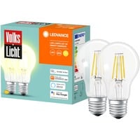 LEDVANCE VolksLicht lámpara LED Blanco cálido 2700 K 60 W E27 E 60 W, 60 W, E27, 15000 h, Blanco cálido
