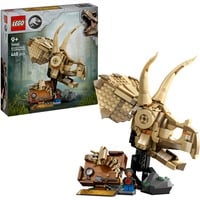 LEGO Fósiles de Dinosaurio: Cráneo de Triceratops, Juegos de construcción Juego de construcción, 9 año(s), Plástico, 468 pieza(s), 635 g
