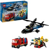 LEGO Remix: Helicóptero, Camión de Bomberos y Submarino, Juegos de construcción Camión de Bomberos y Submarino, Juego de construcción, 7 año(s), Plástico, 874 pieza(s), 1,14 kg
