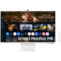 SAMSUNG M8 M80F pantalla para PC 81,3 cm (32") 3840 x 2160 Pixeles 4K Ultra HD LCD Blanco, Monitor LED blanco, 81,3 cm (32"), 3840 x 2160 Pixeles, 4K Ultra HD, LCD, 4 ms, Blanco