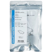 SMARTKEEPER ESSENTIAL Candado para Cable USB (LK03), Cerradura insertable 