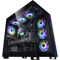 ALTERNATE ALT-aTTaX-AMD-001, Gaming-PC negro/Transparente
