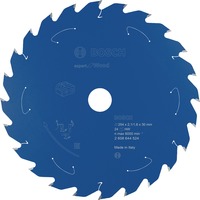 Bosch 2 608 644 524 hoja de sierra circular 25,4 cm 1 pieza(s) Madera, 25,4 cm, 3 cm, 6000 RPM, 2,1 mm, ATB (Biselado alterno)