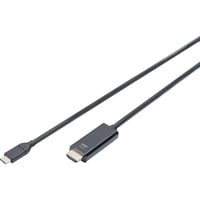 Digitus Cable adaptador USB-C a HDMI A, 4K @ 60HZ negro