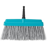 GARDENA 03609-20 Escoba de exteriores combisystem turquesa/Gris, Exterior, Azul, Gris, De plástico, 320 mm