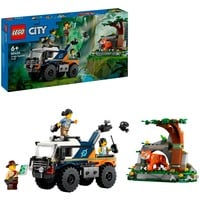 LEGO City Exploradores de la Jungla: Camión Todoterreno, Juegos de construcción Juego de construcción, 6 año(s), Plástico, 314 pieza(s), 522 g