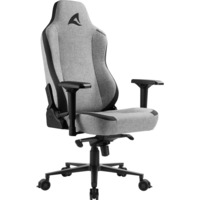 Sharkoon SKILLER SGS40 Fabric Asiento acolchado Respaldo acolchado, Asientos de juego gris/Negro, Asiento acolchado, Respaldo acolchado, Gris, Gris, Tela, Espuma, Tela, Espuma