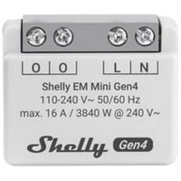 Shelly EM Mini Gen4, Instrumento de medición gris