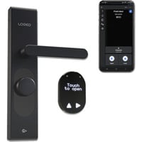 Shelly LOQED Smart Lock, cerradura electrónica de la puerta negro