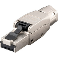 goobay Conector RJ-45 CAT 8.1 para montaje en campo, STP, Enchufe 