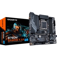 GIGABYTE B760M GAMING X AX, Placa base negro