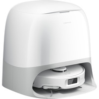 Roborock Qrevo Curv 5A1 0,325 L Negro, Blanco, Robot aspirador blanco, Sin bolsa, Negro, Blanco, Alrededor, Bolsa para el polvo, 0,325 L, 60,4 dB