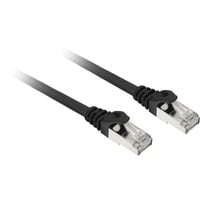 Sharkoon Cable patch SFTP, RJ-45, con cable base Cat.7a negro