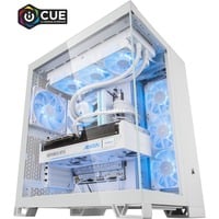 ALTERNATE ALT-ICUECS-INT-003, Gaming-PC blanco/Transparente