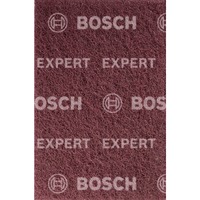 Bosch 2 608 901 214 papel de lija Almohadilla de lijado Grano medio 1 pieza(s), Hoja de lija marrón oscuro, Almohadilla de lijado, Grano medio, Eliminación de pintura, Metal, Madera, Lijado en seco, 152 mm