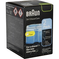 Braun CCR2 Cartucho de limpieza Cartucho de limpieza, Azul, Braun, Braun Clean&Charge, Box, 2 pieza(s)