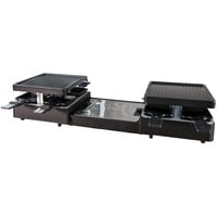 Unold 48755 parrilla de interior 8 personas(s) 1300 W Negro, Raclette negro, 8 personas(s), Plástico, Negro, Rectangular, Aluminio, 21 x 21 mm