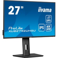 iiyama ProLite XUB2792UHSU-B6 pantalla para PC 68,6 cm (27") 3840 x 2160 Pixeles 4K Ultra HD LED Negro, Monitor LED negro (mate), 68,6 cm (27"), 3840 x 2160 Pixeles, 4K Ultra HD, LED, 4 ms, Negro