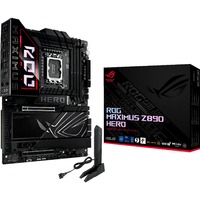 ASUS ROG MAXIMUS Z890 HERO Intel Z890 LGA 1851 (Socket V1) ATX, Placa base negro, Intel, LGA 1851 (Socket V1), Intel Core Ultra (Series 2), DDR5-SDRAM, 192 GB, DIMM