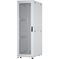 Digitus Armario de servidor de la serie Unique - 600 x 1000 mm (an. x pr.), Armario IT gris claro, Rack o bastidor independiente, 1000 kg, Gris