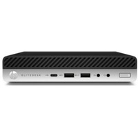 HP EliteDesk 800 G4 MP reacondicionado, Mini-PC  negro/Plateado