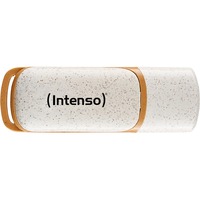 Intenso Green Line 128 GB, Lápiz USB beige/Marrón