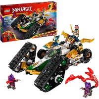 LEGO NINJAGO Vehículo Combinado del Equipo Ninja, Juegos de construcción Juego de construcción, 9 año(s), Plástico, 576 pieza(s), 955 g