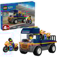 LEGO Transportador de motocicletas City, Juegos de construcción 