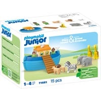 PLAYMOBIL Junior: Mi Arca de Noé para llevar, Juegos de construcción 