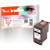 Peach 319024 cartucho de tinta Negro Negro, Tinta a base de pigmentos, 18 ml, 585 páginas