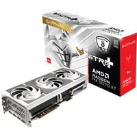 SAPPHIRE Radeon RX 9070 XT Nitro+ Phantom Link Polar OC, Tarjeta gráfica blanco