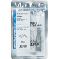 SMARTKEEPER ESSENTIAL Cerradura para puerto Mini USB-B (UL04) + Llave de bloqueo Mini (U04), Cerradura insertable 