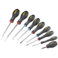 Stanley Juego de destornilladores FATMAX, 9 piezas negro