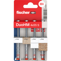 fischer Taco hueco DuoHM 4x55 S TX, Pasador 