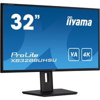 iiyama ProLite XB3288UHSU-B5 pantalla para PC 80 cm (31.5") 3840 x 2160 Pixeles 4K Ultra HD LCD Negro, Monitor LED negro, 80 cm (31.5"), 3840 x 2160 Pixeles, 4K Ultra HD, LED, 3 ms, Negro