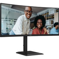 AOC CU34E4CV, Monitor LED negro