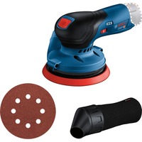 Bosch GEX 12V-125 Professional, Lijadora orbital azul/Negro, 77 dB, 66 dB, 192 mm, 233 mm, 127 mm