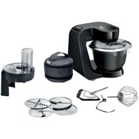 Bosch MUM59N26CB robot de cocina 1000 W 3,9 L Negro negro, 3,9 L, Negro, 2,7 kg, 1,9 kg, 1,1 m, EAC-Eurasian, Ukraine