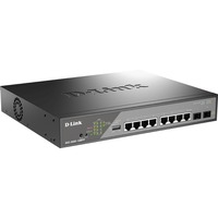 D-Link DSS-200G-10MPP/E, Interruptor/Conmutador Gestionado, L2, Gigabit Ethernet (10/100/1000), Energía sobre Ethernet (PoE), Montaje en rack, 1U