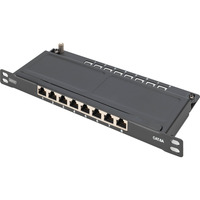 Digitus DN-91608S-SL-EA, Patch Panel negro