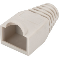 Digitus Funda antitorsión para conector RJ-45, Doble protección gris
