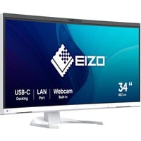 EIZO FlexScan EV3450XC-WT pantalla para PC 86,6 cm (34.1") 3440 x 1440 Pixeles UltraWide Quad HD LED Blanco, Monitor LED blanco, 86,6 cm (34.1"), 3440 x 1440 Pixeles, UltraWide Quad HD, LED, 5 ms, Blanco