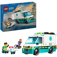 LEGO Ambulancia de Emergencias, Juegos de construcción Juego de construcción, 5 año(s), Plástico, 184 pieza(s), 426 g
