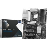 MSI PRO B860-P placa base Intel B860 LGA 1851 (Socket V1) ATX Plateado, Intel, LGA 1851 (Socket V1), Intel Core Ultra (Series 2), LGA 1851, 256 GB, DDR5-SDRAM