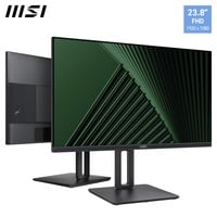 MSI Pro MP245PG pantalla para PC 60,5 cm (23.8") 1920 x 1080 Pixeles Full HD LCD Negro, Monitor LED negro, 60,5 cm (23.8"), 1920 x 1080 Pixeles, Full HD, LCD, 4 ms, Negro