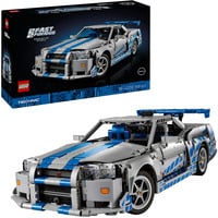 LEGO Coche Nissan Skyline GT-R (R34) de 2 Fast 2 Furious, Juegos de construcción Juego de construcción, 18 año(s), Plástico, 1410 pieza(s), 2,05 kg