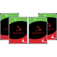 Seagate IronWolf NAS 4 x 4 TB Bundle, Unidad de disco duro 