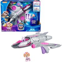 Spin Master PATRULLA CANINA - LA SUPERPELÍCULA - Avión Transformable con Figura de Skye Patrulla Canina - con Luces y Sonidos - 6067498 - Juguetes Niños 3 Años +, Vehículo de juguete plateado/Rosa, PAW Patrol PATRULLA CANINA - LA SUPERPELÍCULA - Avión Transformable con Figura de Skye Patrulla Canina - con Luces y Sonidos - 6067498 - Juguetes Niños 3 Años +, Avión, PAW Patrol, 3 año(s), AAA, Plástico, Rosa, Púrpura, Plata