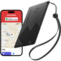 SwitchBot SwitchBot Smart Airtag Tarjeta rastreadora para billetera negra 