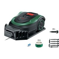 Bosch Indego M+ 700 Robot cortacésped Batería Negro, Verde verde/Negro, Robot cortacésped, 19 cm, 3 cm, 5 cm, 700 m², Cuchillas giratorias